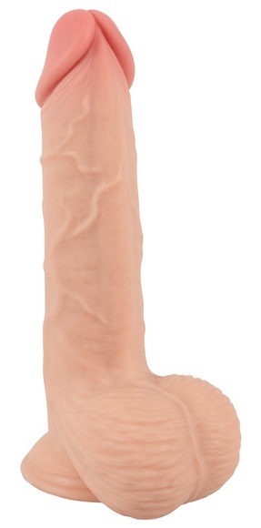 Naturdildo ?Dildo with moveable Skin? mit Saugfuß