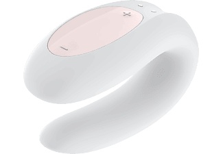 SATISFYER Double Joy - Paarvibrator (Weiss)