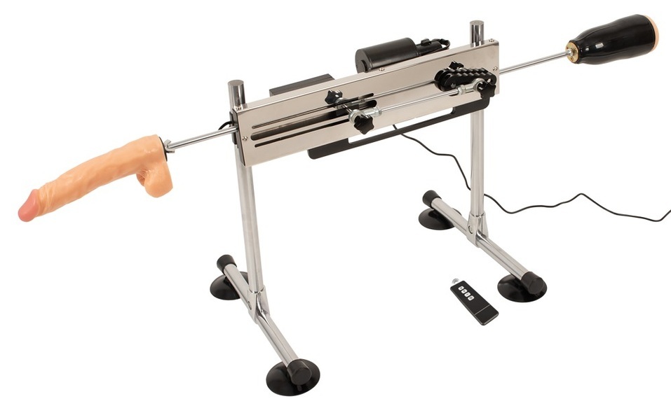 Sexmaschine ?Double-sided Fucking Machine?, beidseitig/gleichzeitig nutzbar
