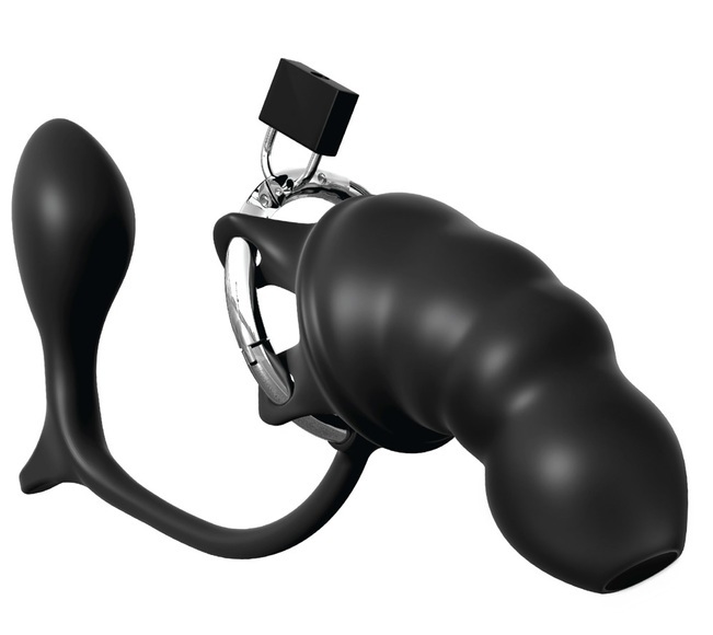 Ass-Gasm Cock Blocker Schwarz | Pipedream