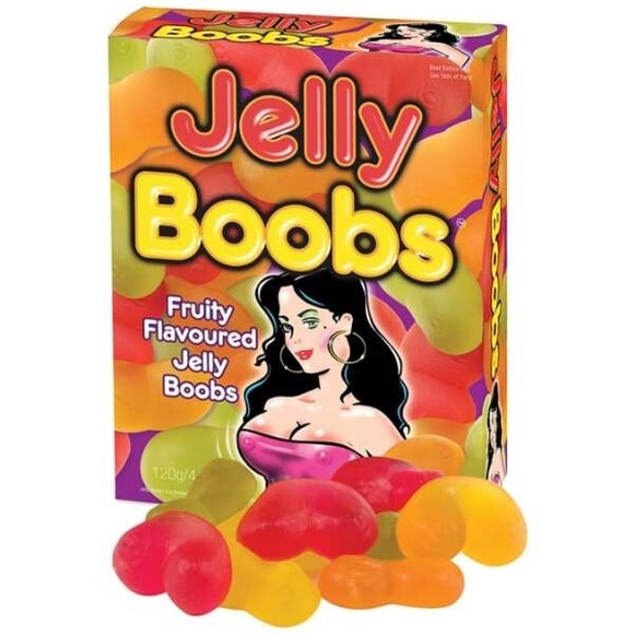 Brüste aus Fruchtgummi