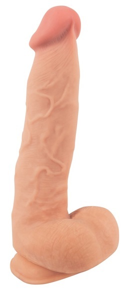 Naturdildo ?Dildo with moveable Skin? mit Saugfuß