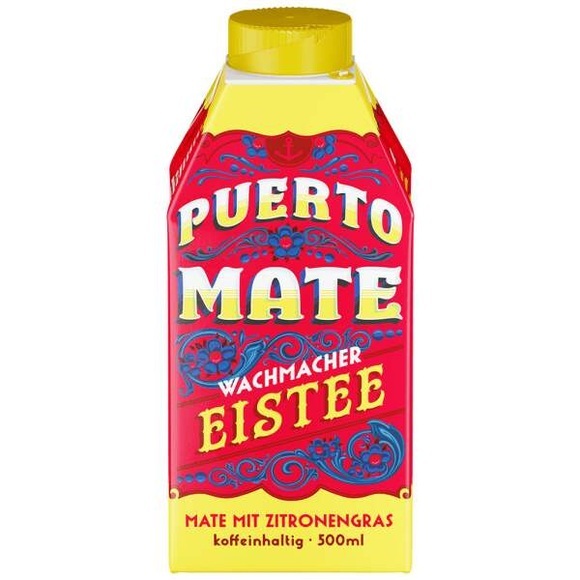 PUERTO MATE Eistee mit LEMONGRASS Tetrapack 50 cl Österreich