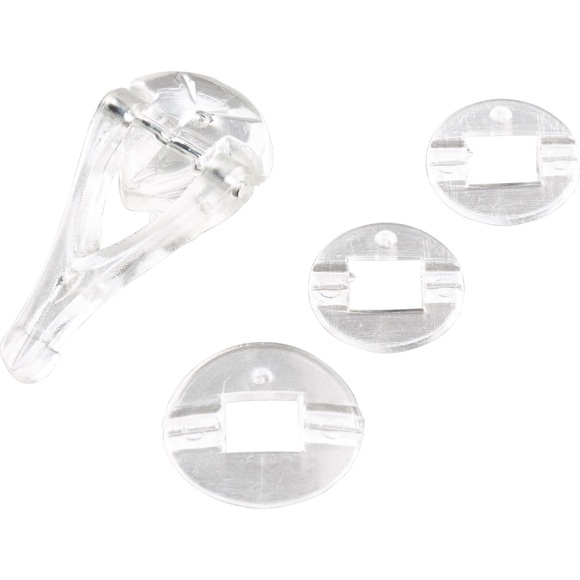 Nexo Schirmschraube MX-Line Fiberglas Crosshelm/Crosshelm II silber