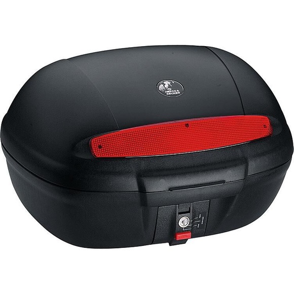 H&B Journey Topcase 50 mit Universaladapterplatte schwarz