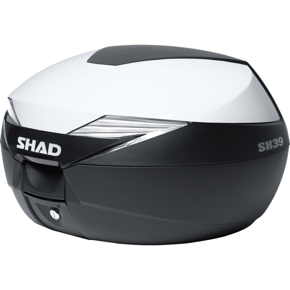 Shad Deckelcover für SH39 Topcase weiß lackiert