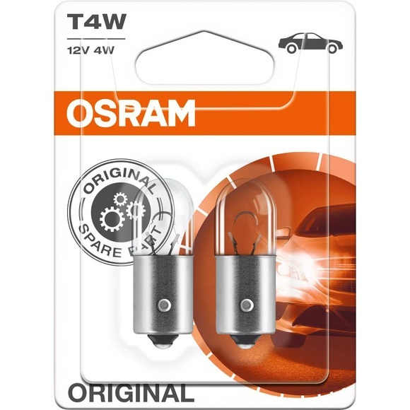 Osram Auto Signal Leuchtmittel Original Line T4W 4 W 12 V