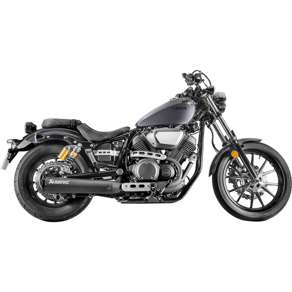Akrapovic Auspuff Slip-On oK Edelstahl schwarz für SCR/XV 950 17-20