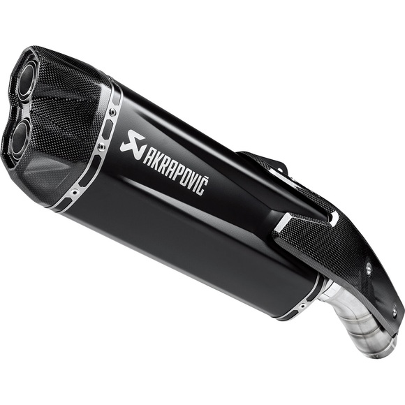 Akrapovic Auspuff Slip-On Titan schwarz für Kawasaki Z H2