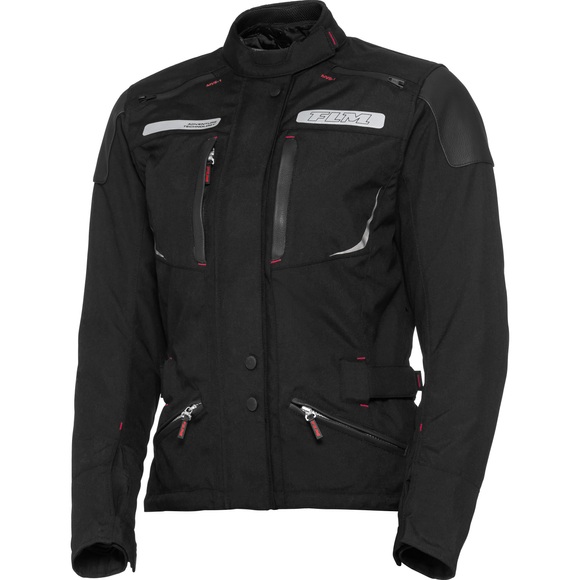 FLM Damen Reise Textiljacke 2.1 schwarz Größe M