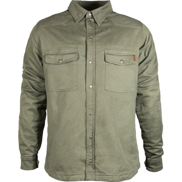 John Doe Motoshirt Hemd oliv Herren Größe 4XL