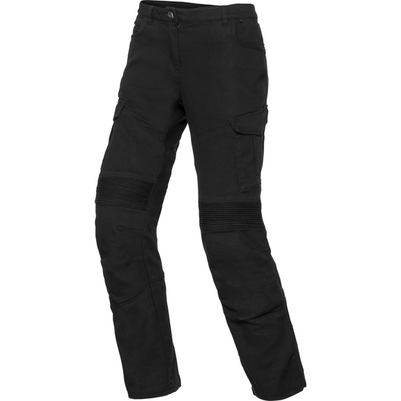 Spirit Motors Damen Cargo Motorradhose 1.0 schwarz Größe 32/30