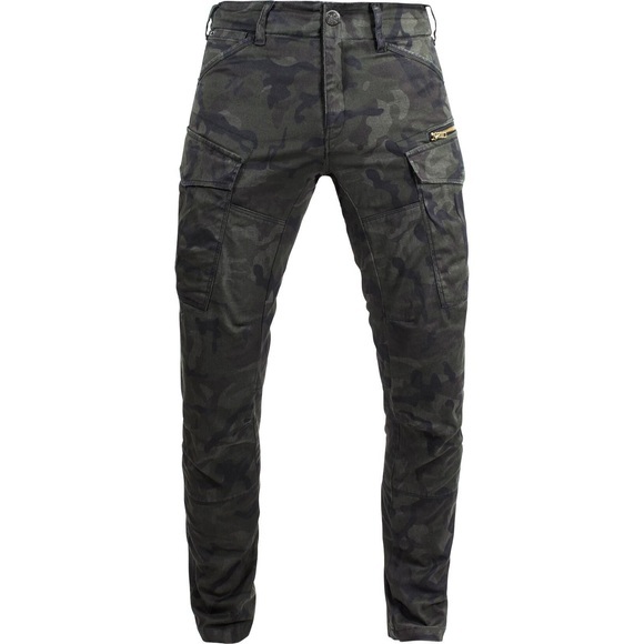 John Doe Stroker Motorradhose grün Unisex Größe 30/34