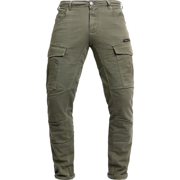 John Doe Stroker Motorradhose oliv Unisex Größe 25/30