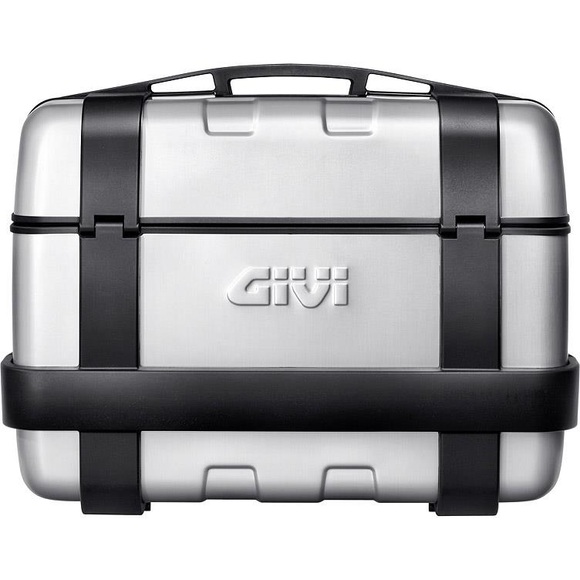 Givi Monokey Kofferpaar Trekker silber 33 Liter Stauraum