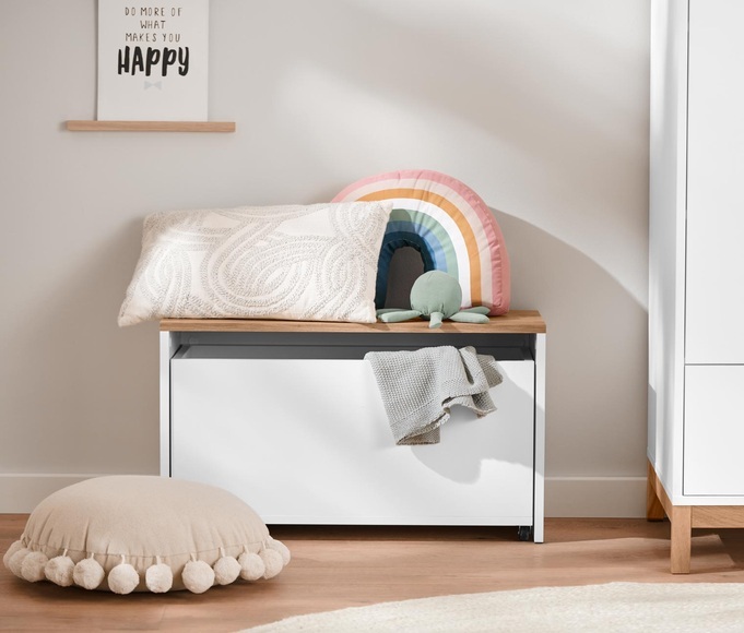 Sitzbank mit Stauraum-Box