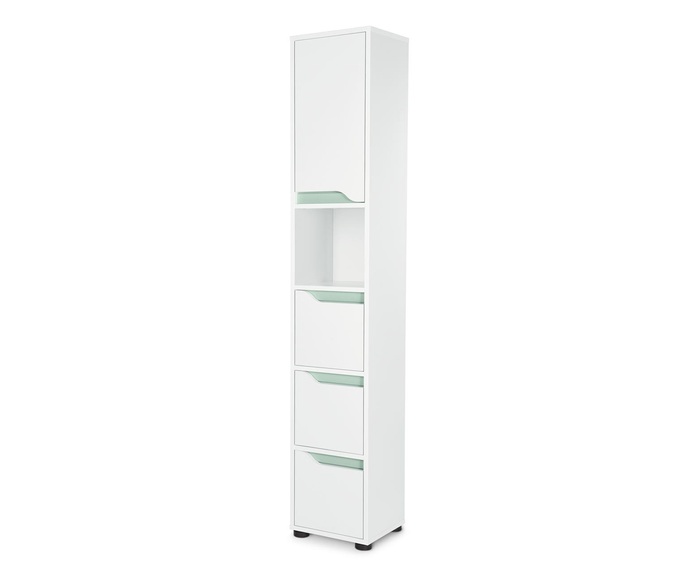 Bad-Hochschrank, extraschmal
