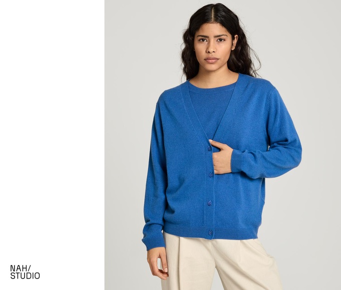 NAH/STUDIO Cardigan | recycelte Wolle/ Cashmere