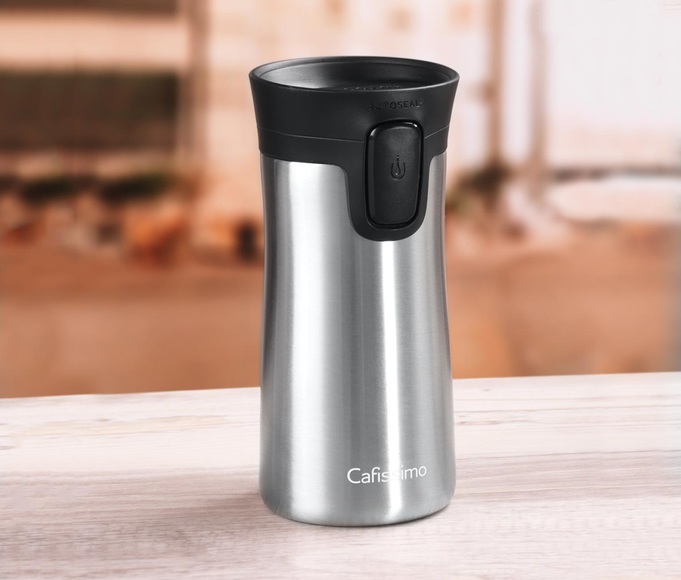 Cafissimo Coffee-to-go-Becher, silber