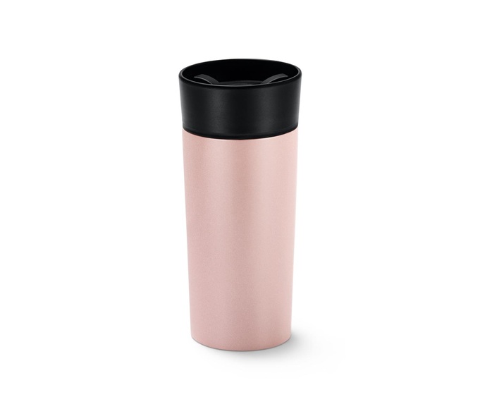 Coffee-to-go-Becher, Rosè Metallic