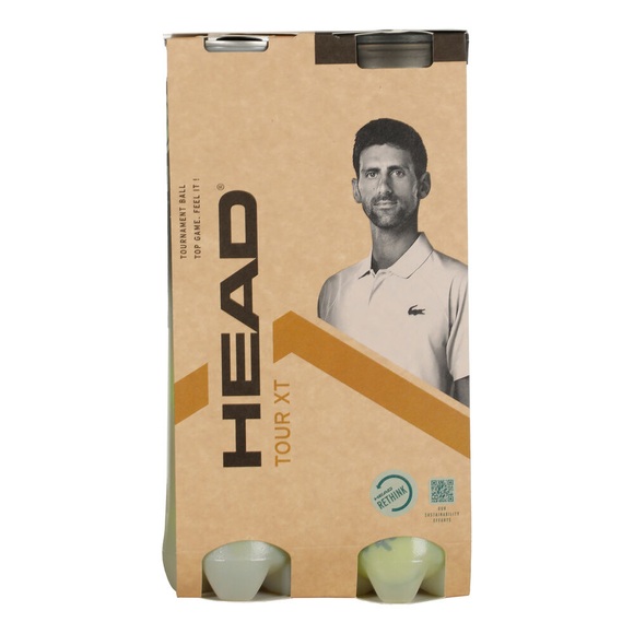 HEAD 2 x 4B HEAD Tour XT Tennisball