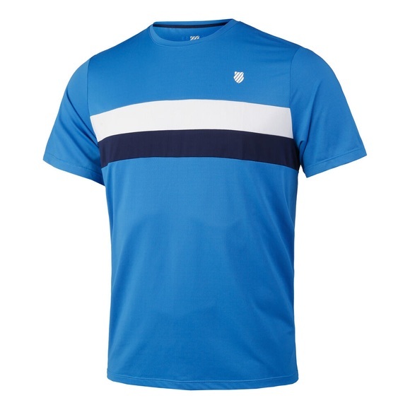 K-Swiss T-Shirt Herren - Blau, Mehrfarbig