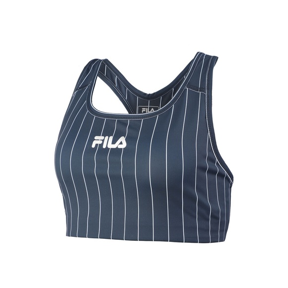 Fila Lea Sport-BH Damen - Blau, Weiß