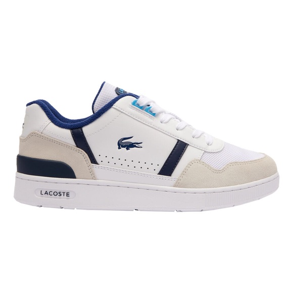 Lacoste T-Clip Sneaker Herren - Weiß, Dunkelblau