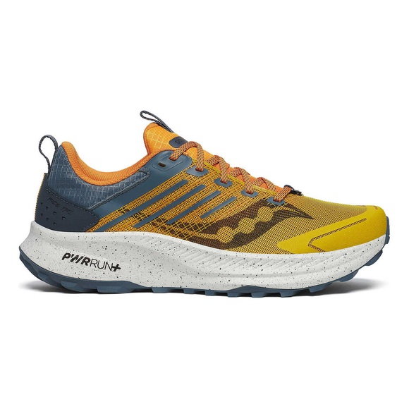 Saucony Ride TR2 Trailschuh Herren - Gelb, Blaugrau