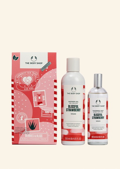 Berries & Bliss Blissful Strawberry Treats Geschenkset
