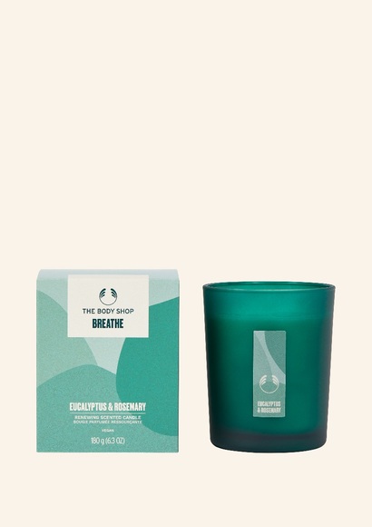 Breathe Eucalyptus & Rosemary Renewing Duftkerze