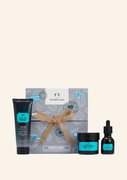 Pamper & Purify Himalayan Charcoal Skincare Geschenkset