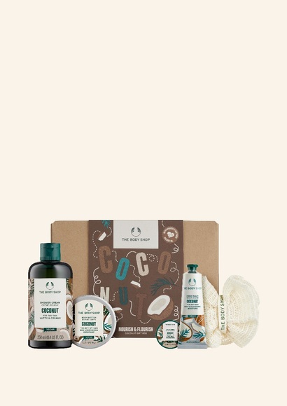 Nourish & Flourish Coconut Essentials Geschenkset