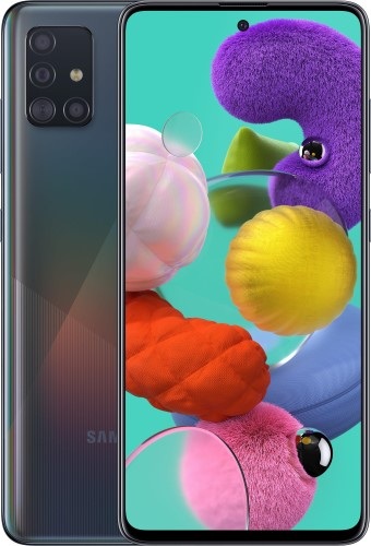 Samsung Galaxy A51 Prism Crush Black Smartphone