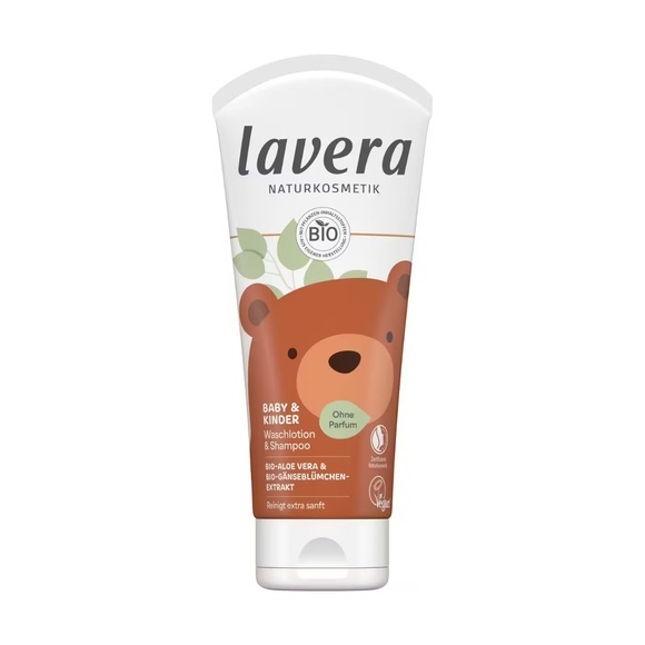 Lavera Baby und Kinder Waschlotion & Shampoo 200 ml