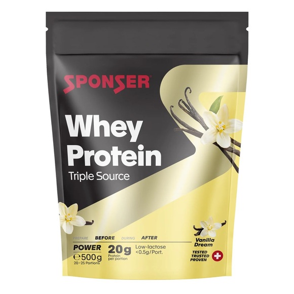 Sponser Whey Triple Source Protein Chocolate (500 g)
