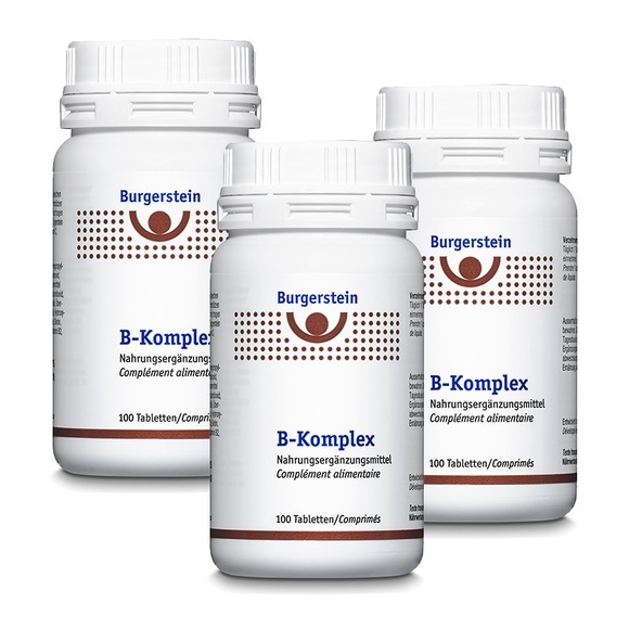 Burgerstein B-Komplex Tabletten 3x 100 Stück