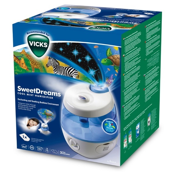 Vicks® SweetDreams Luftbefeuchter mit Lichtspiel