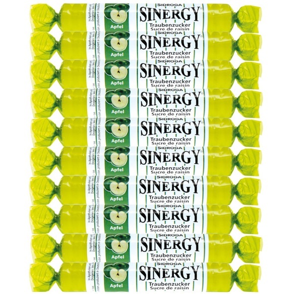 Sinergy Traubenzucker Apfel (10x40 g)