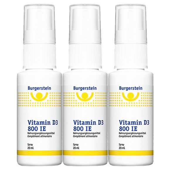 Burgerstein Vitamin D3 800 IE Spray 3x 20