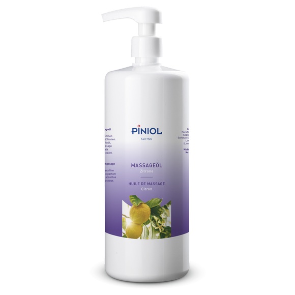 PINIOL Massageöl mit Zitronen (1 lt)