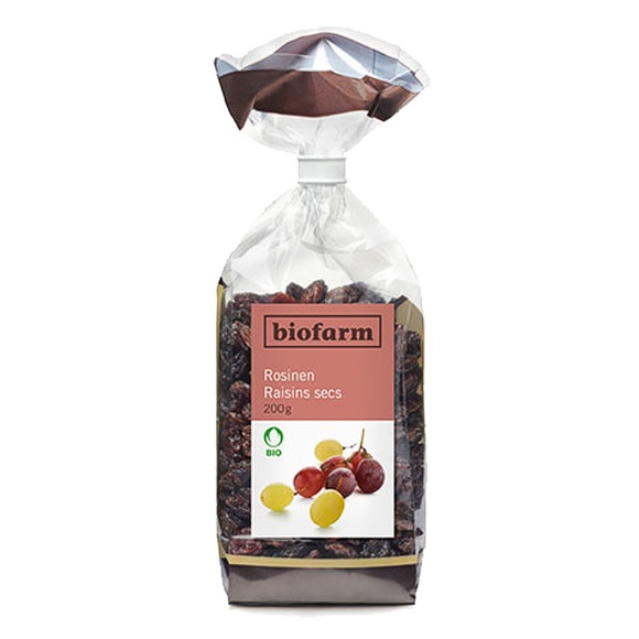 Biofarm Rosinen Knospe (200 g)