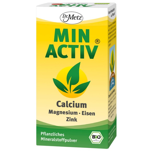 Dr. Metz Minactiv Pulver Mineralstoffhaltiges Pflanzenpulver (250 g)