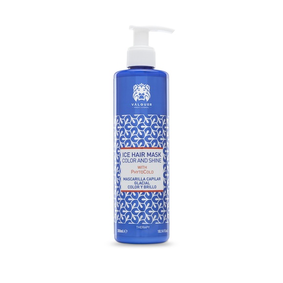 Valquer cheveux masque glace couleur et brillance 300 ml (soins cap...