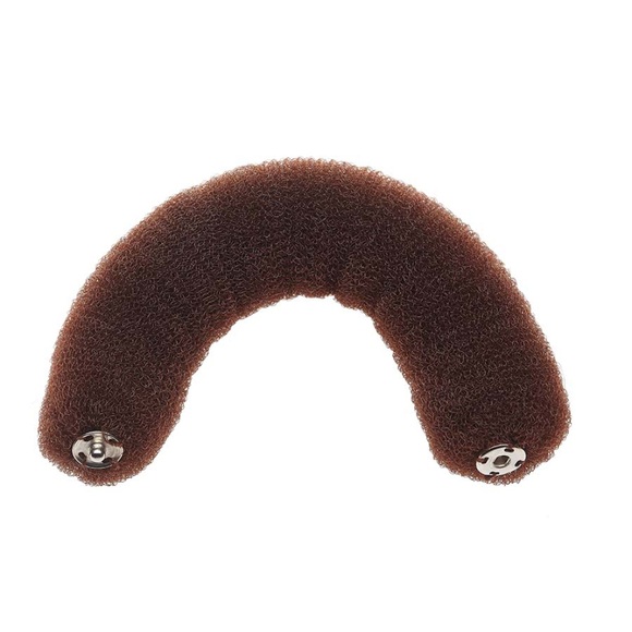 Efalock Knotenrolle 18cm braun mit Druckknopf