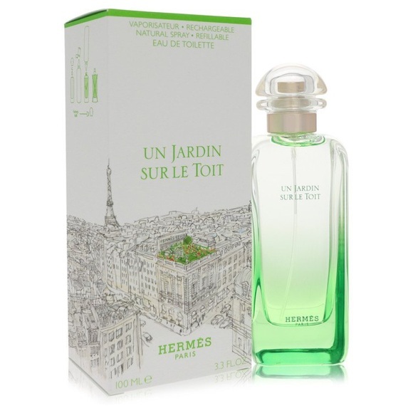 Un Jardin Sur Le Toit by Hermès Eau de Toilette Spray 100 ml