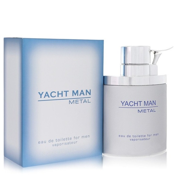Yacht Man Metal by Myrurgia Eau de Toilette Spray 100 ml