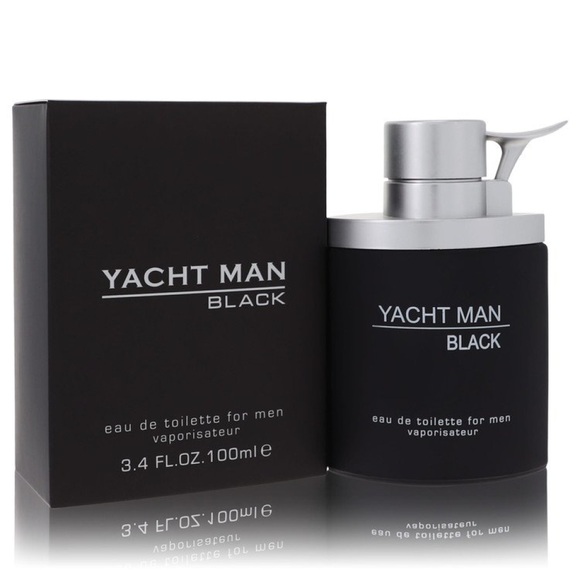 Yacht Man Black by Myrurgia Eau de Toilette Spray 100 ml