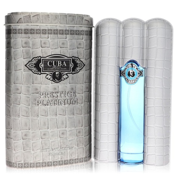 Cuba Prestige Platinum Eau De Toilette Spray 90ml/3oz