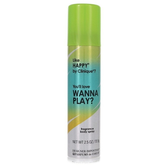 Designer Imposters Wanna Play? by Parfums De Coeur Body Spray 75 ml